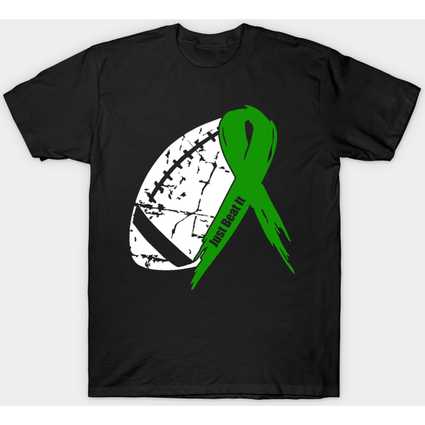 Traumatic Brain Injury Awareness Football Ribbon - Traumatic Brain Injury - T-Shirt-image