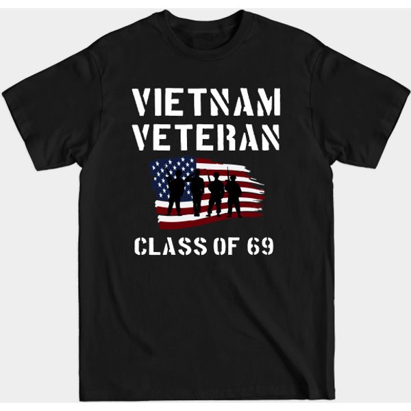 Vietnam Veteran Class Of 69 - Vietnam Veteran - T-Shirt-image