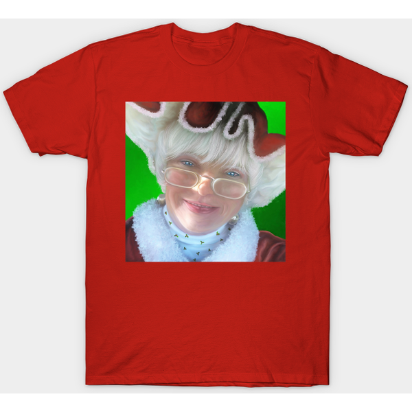 The Beautiful Mrs. Claus - Mrs Claus Christmas - T-Shirt-image