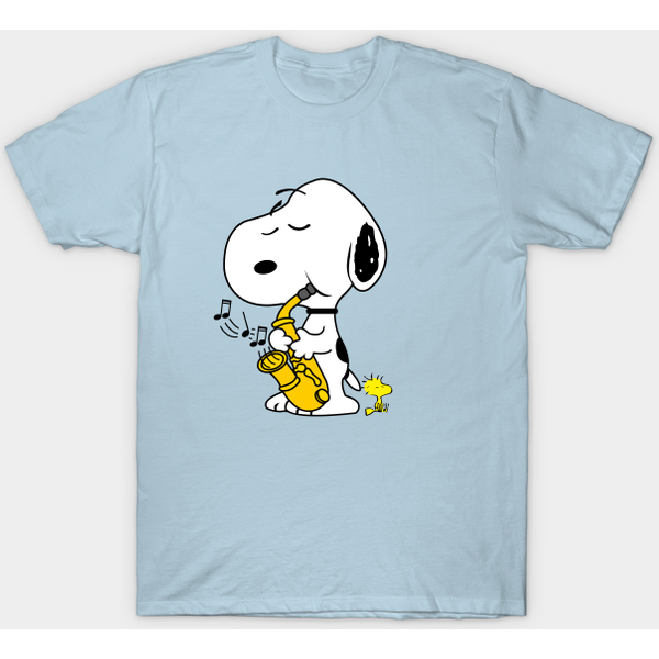 Snoopy Jazz Time - Snoopy Fan - T-Shirt-image