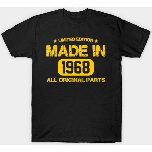 Born In 1968 Vintage - 1968 Birthday - T-Shirt-image