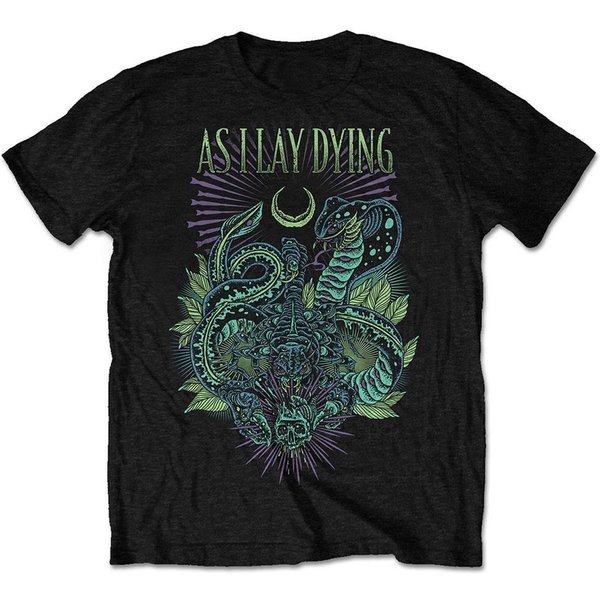 As I Lay Dying Unisex Tee: Cobra-image