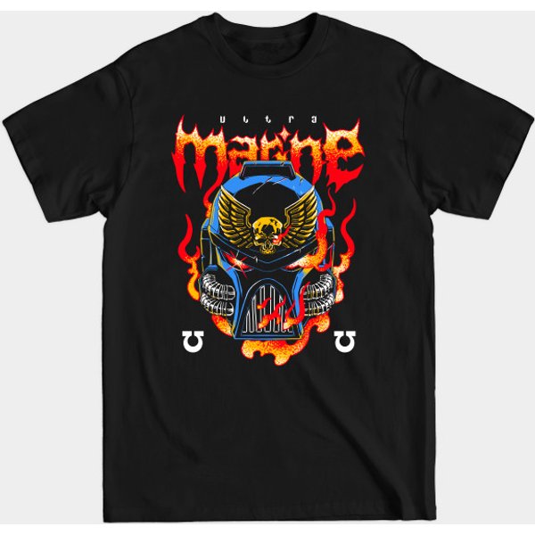 Ultra Marine Metal - Warhammer 40K - T-Shirt-image