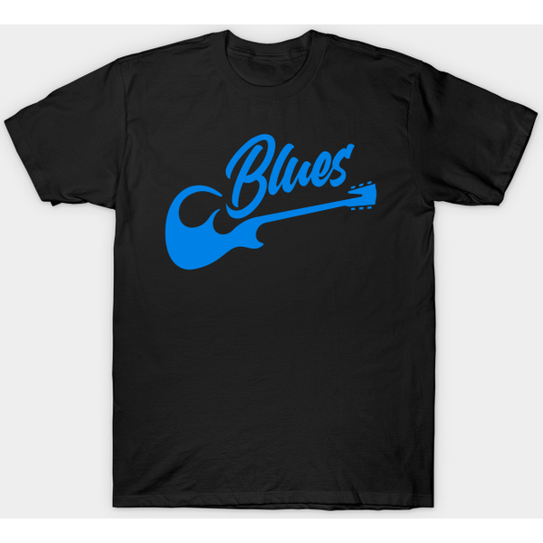 Blues Music Guitar - Blues - T-Shirt-image