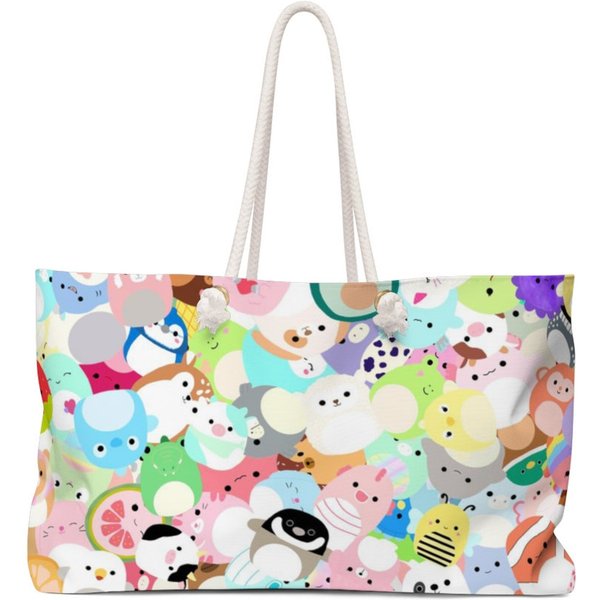 Squishmallow Beach Bag, Squish Weekender Bag-image