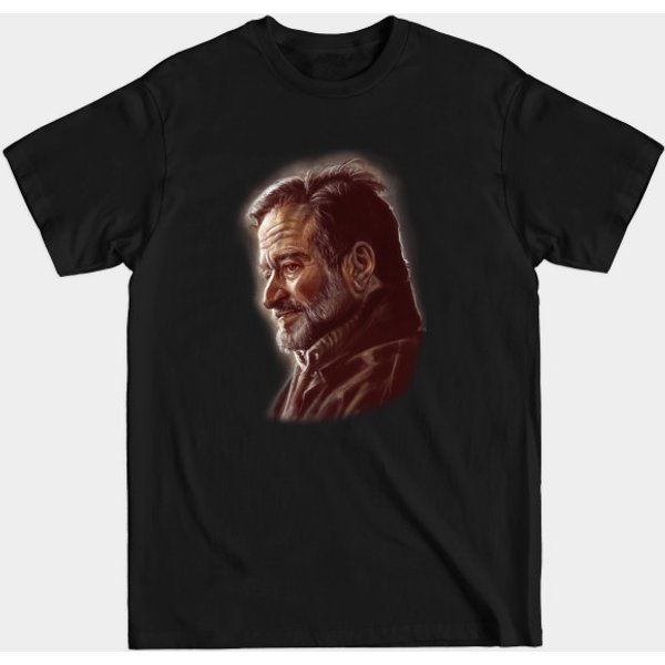 Robin Williams Portrait - Robin Williams - T-Shirt-image