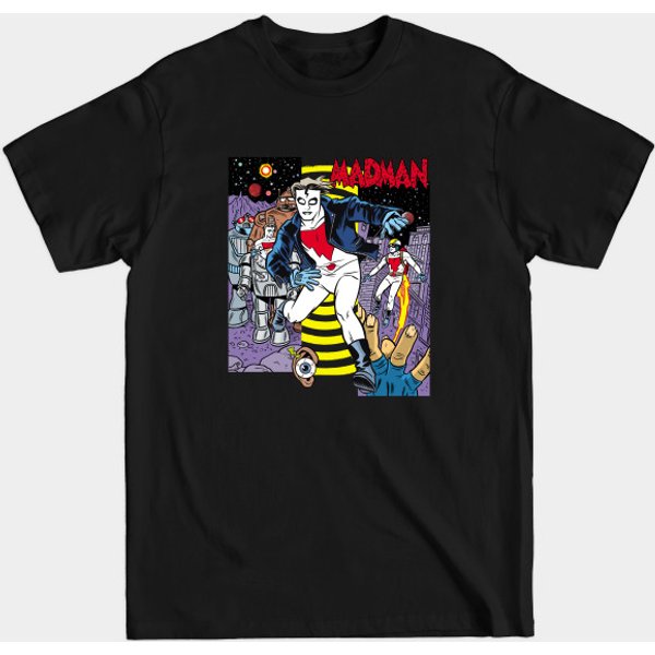 Madman In Leathers! - Madman - T-Shirt-image