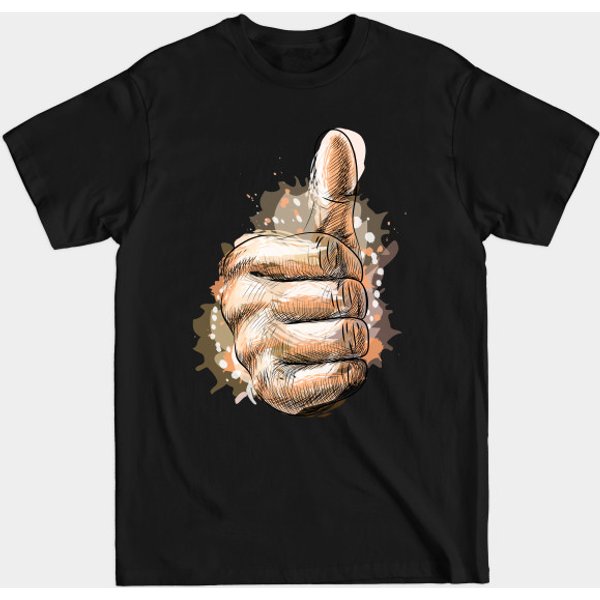Body Thumbs Up 07 - Thumbs Up - T-Shirt-image