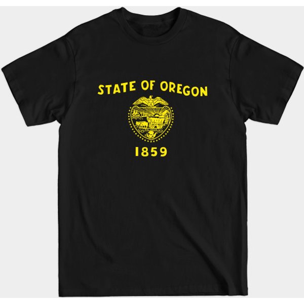 Oregon Flag - Oregon - T-Shirt-image