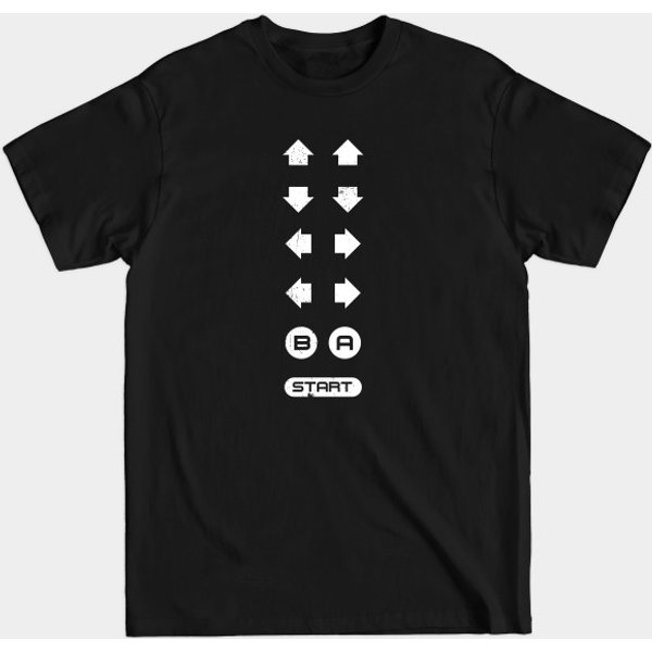 Contra Code - Konami Code - T-Shirt-image