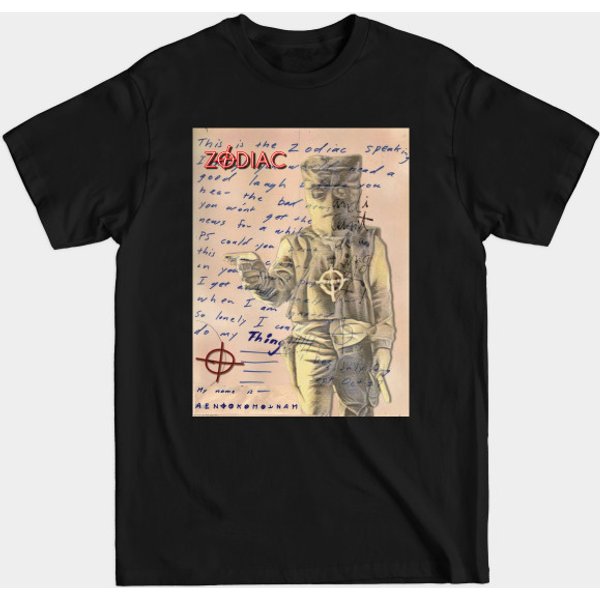 Zodiac Killer - Do My Thing Letter - Zodiac Killer - T-Shirt-image