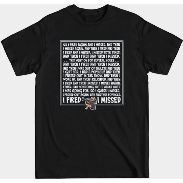 I Fired I Missed - Lovlies Fan Art - Game Grumps - T-Shirt-image