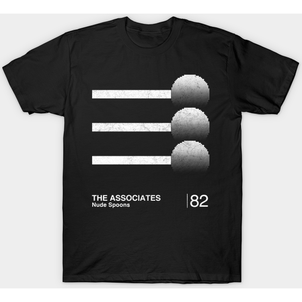 The Associates / Minimalist Graphic Design Fan Artwork - The Associates - T-Shirt-image