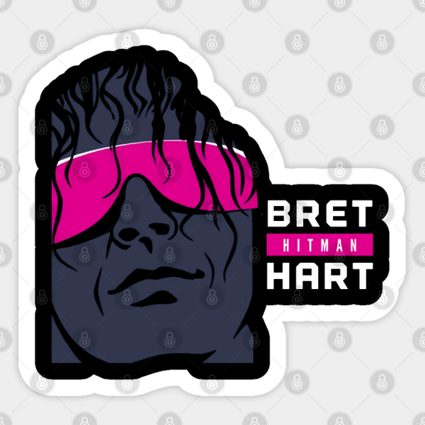 Bret Hitman Hart - Bret Hart - Sticker-image