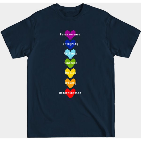 Undertale Human Souls - Undertale - T-Shirt-image