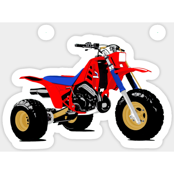 Adult Big Wheel - Three Wheeler - Sticker-image