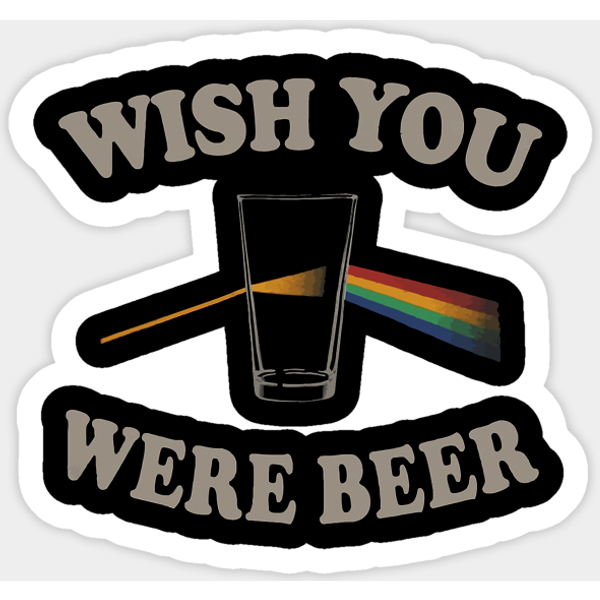 Wish You Were Beer - Beer - Sticker-image