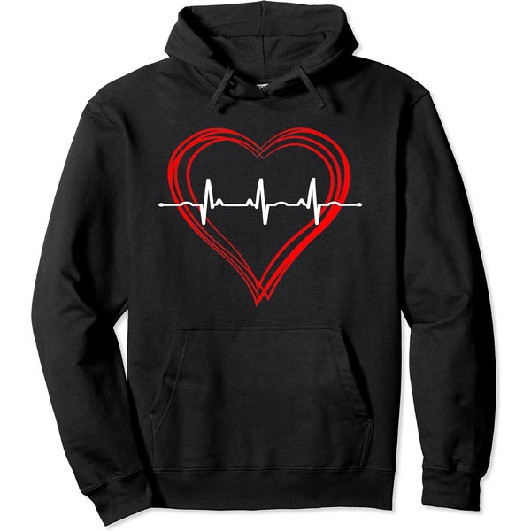 Nurse Valentines Day Er Icu Nicu Rn Valentine Nurses Women Pullover Hoodie