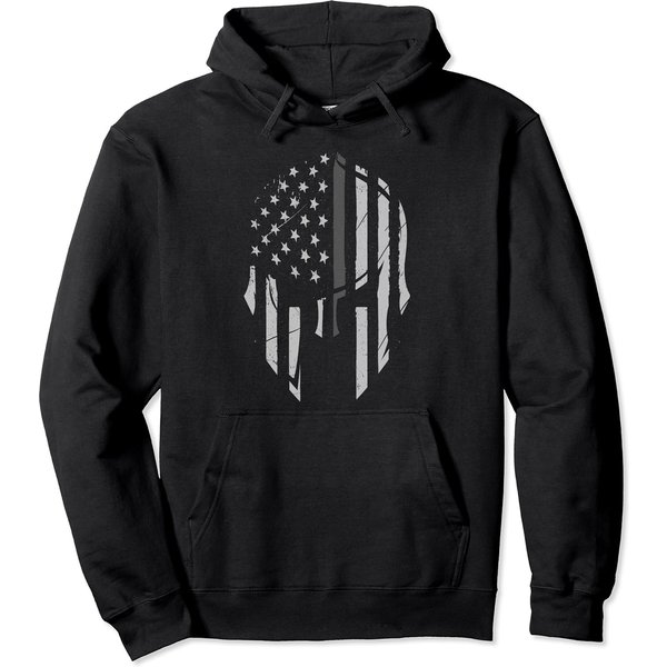 Correctional Officer Flag Hoodie Correctional Officer Patriotic American Flag Spartan Helmet-image
