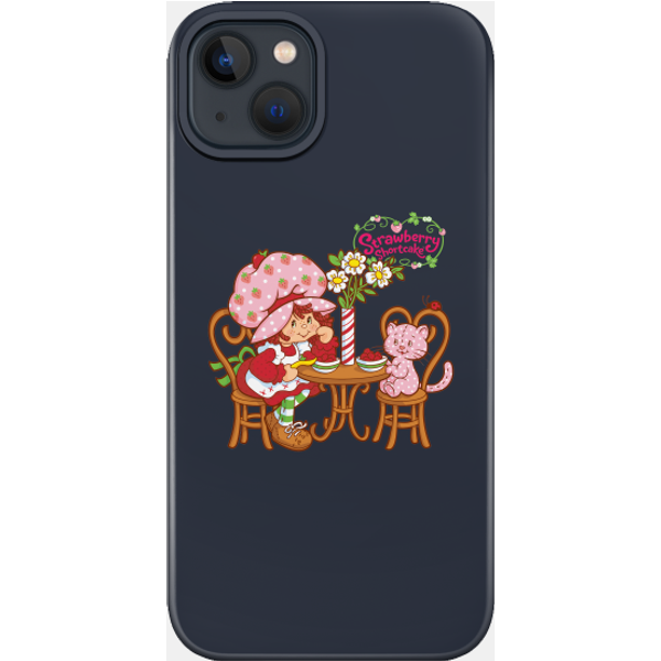 Strawberry Shortcake And Cat - Strawberry Shortcake - Phone Case-image