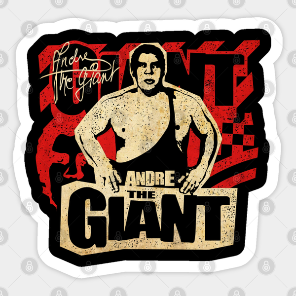 Andre The Giant Vintage - Andre The Giant - Sticker-image
