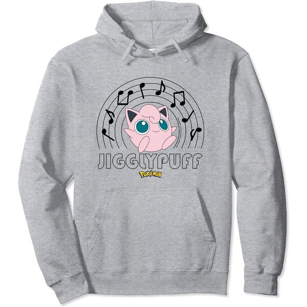 Music Hoodie Pokémon - Jigglypuff Music Notes