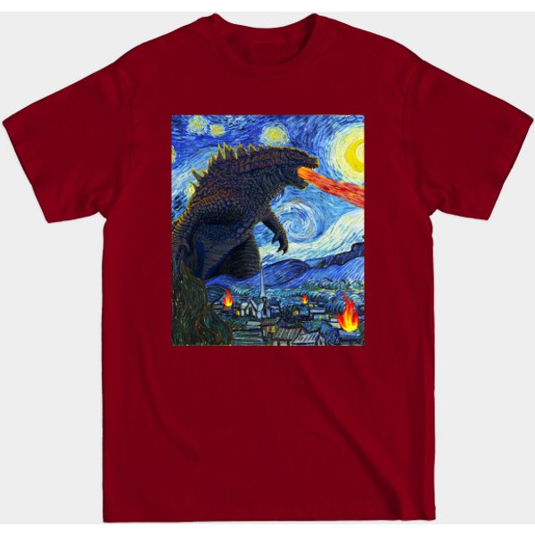 Starry Monster - Kaiju - T-Shirt-image