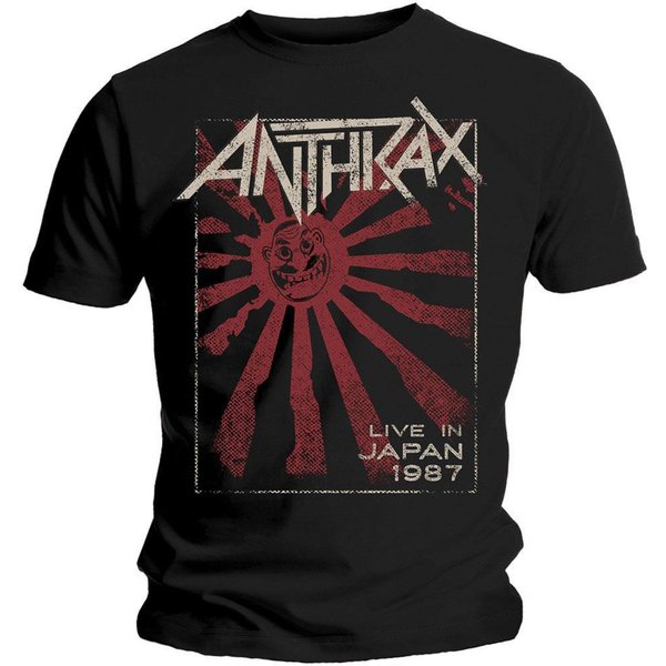 Anthrax Unisex Tee: Live In Japan-image