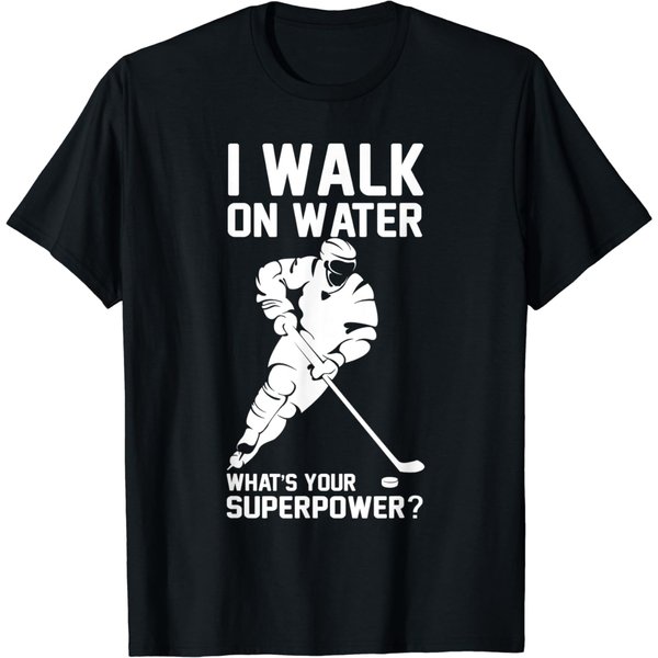 I Walk On Water What's Your Superpower T-Shirt-image