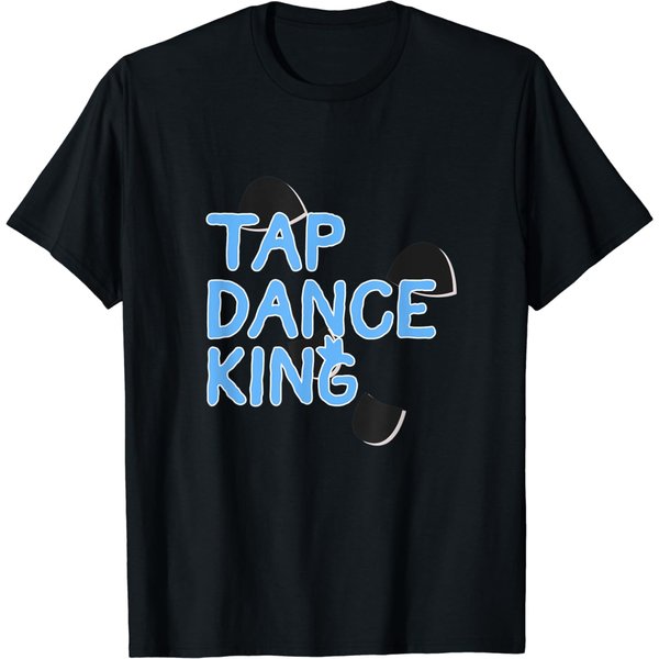 Mens Proud Tap Dance King Gift For Tap Lover Men Dancers T-Shirt-image