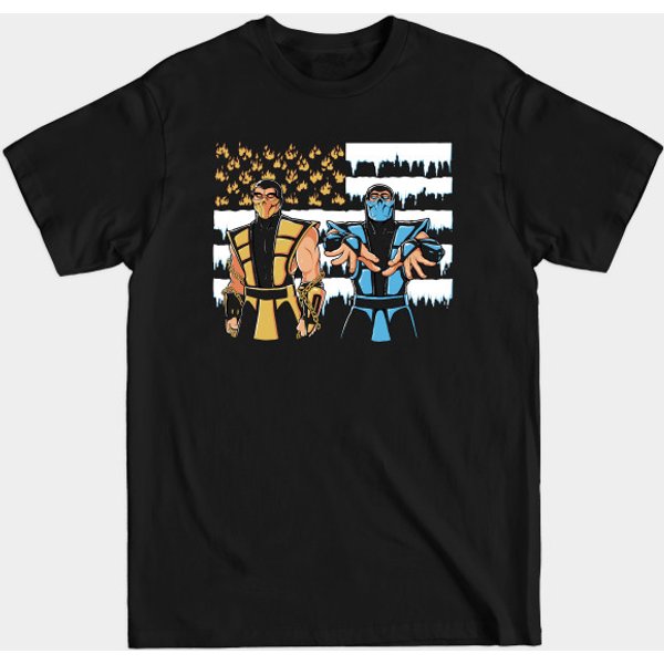 Black Dragonia - Mortal Kombat - T-Shirt-image