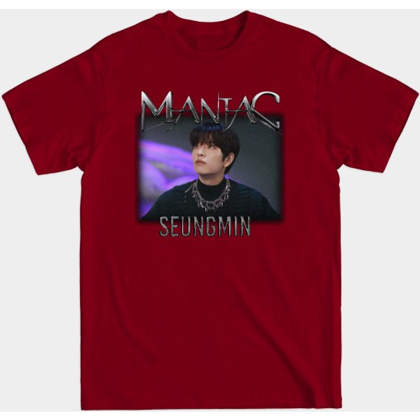 Seungmin - Maniac Skz - Stray Kids - T-Shirt-image