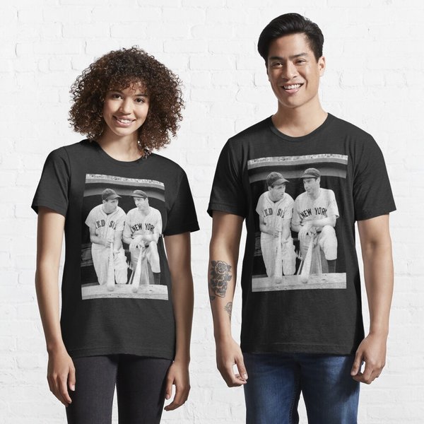 Joe Dimaggio And Ted Williams Essential T-Shirt-image