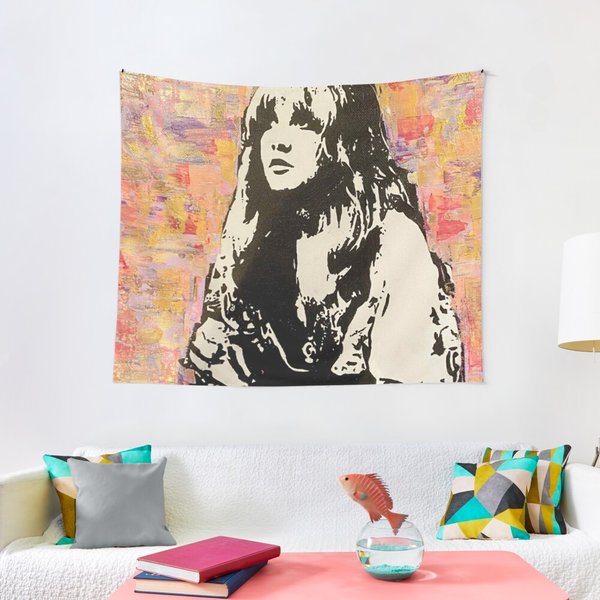 Stevie Nicks Potrait Tapestry-image