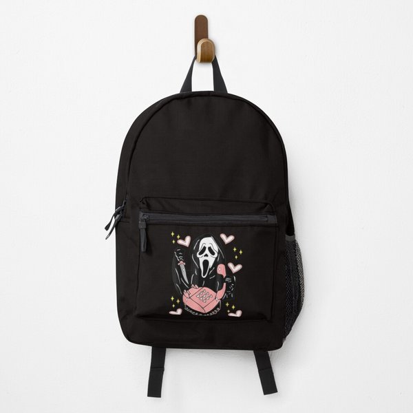 Ghostface Calling Halloween Funny, Scream You Hang Up Backpack-image