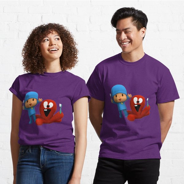 Pocoyo Funny Kids Classic T-Shirt-image