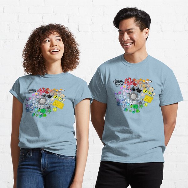 Battle For Dream Island Cast Mural Classic T-Shirt-image