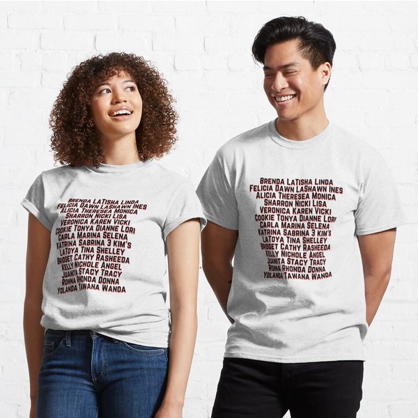 There Was Brenda Latisha Linda Felicia T-Shirt-image