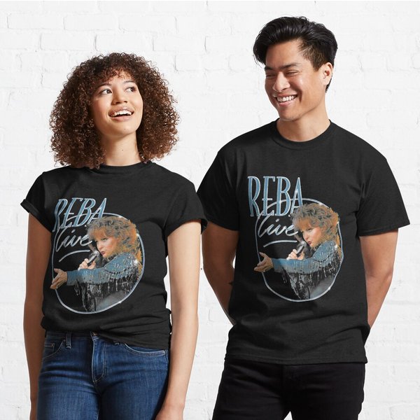 Reba Vintage Live Classic T-Shirt-image