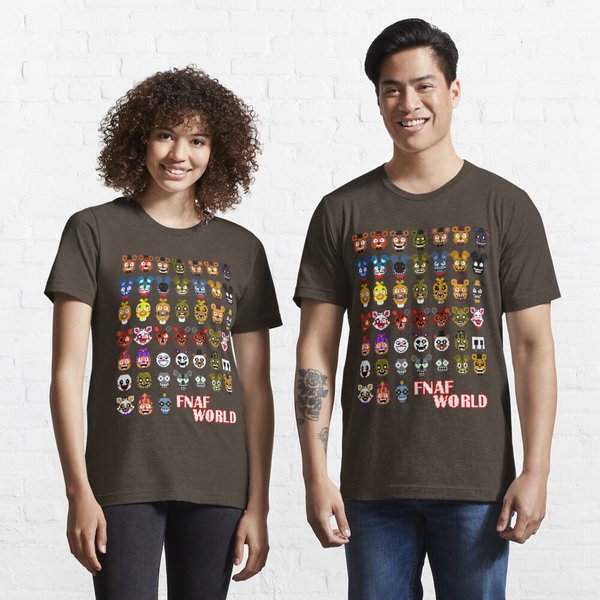 Fnaf World Essential T-Shirt-image