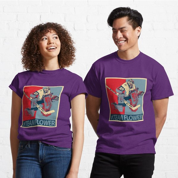 Marc Andre Fleury Flower Classic T-Shirt-image