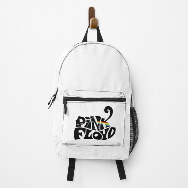 Pink Floid Black Lettering Backpack-image