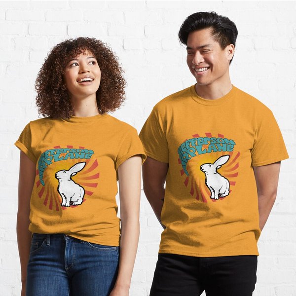 Jefferson Airplane White Rabbit T-Shirt Classic Classic T-Shirt-image