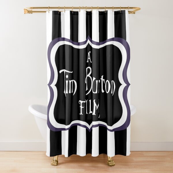 A Tim Burton Film Shower Curtain-image