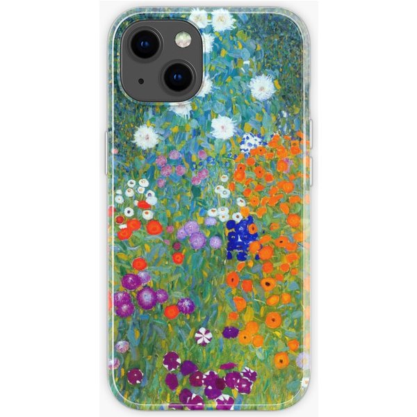 Gustav Klimt Flower Garden Iphone Case