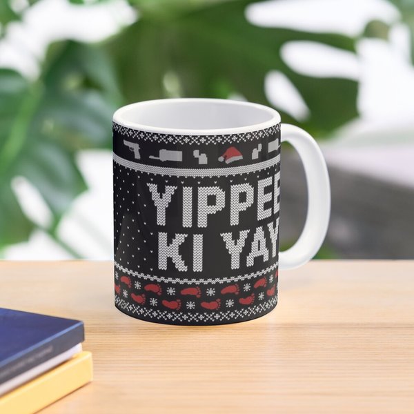 Yippee Ki Yay Funny Christmas Movie Quotes Coffee Mug-image