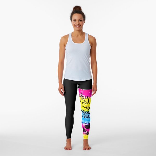 Exhale Series - Pansexual Leggings
