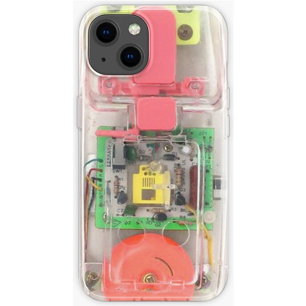 80's Eighties Transparent Translucid Conairphone Neon Brights Iphone Case