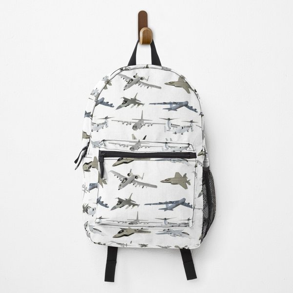 Us Military Airplanes Backpack-image