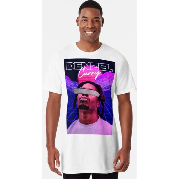 Denzel Curry Vaporwave Long T-Shirt-image